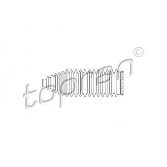 TOPRAN 722 137 - Joint-soufflet, direction