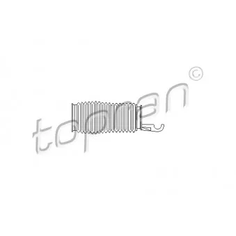 TOPRAN 722 170 - Joint-soufflet, direction
