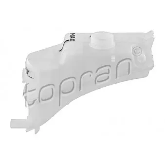 Vase d'expansion, liquide de refroidissement TOPRAN 722 602 pour MAN F90 1.6 HDI 90 - 90cv