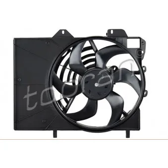 Ventilateur, refroidissement du moteur TOPRAN 723 949 pour PEUGEOT 207 1.6 16V RC - 174cv