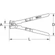 KS TOOLS 115.1050 - Pince de serrage, soufflet