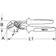 KS TOOLS 115.7000 - Clé serre-tube/pince pompe à eau