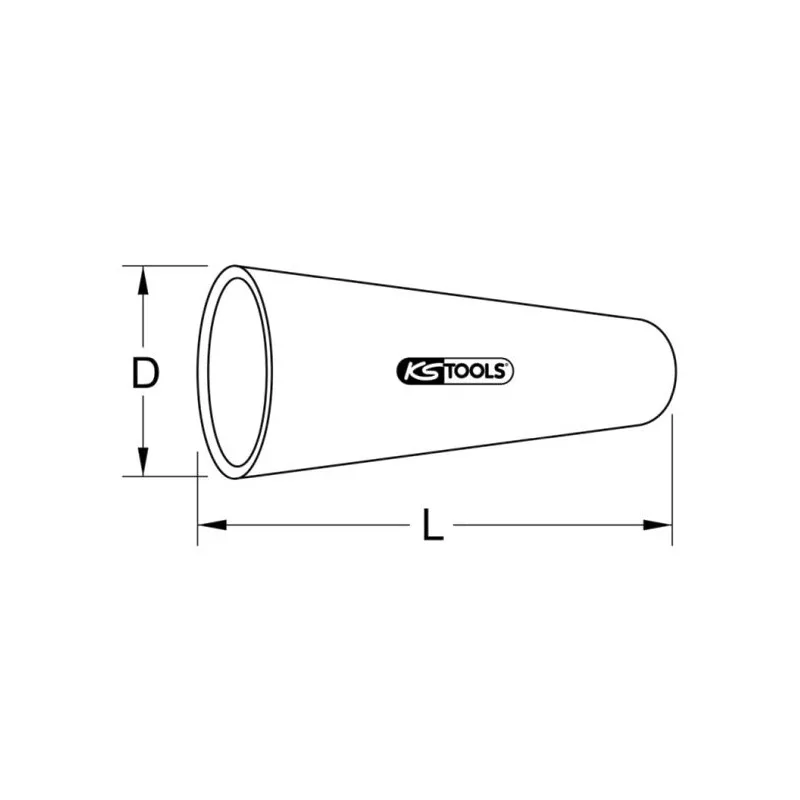 Manchon pour extrémité de câble KS TOOLS 117.1784 - Visuel 2
