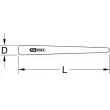 KS TOOLS 117.4244 - Manchon pour extrémité de câble