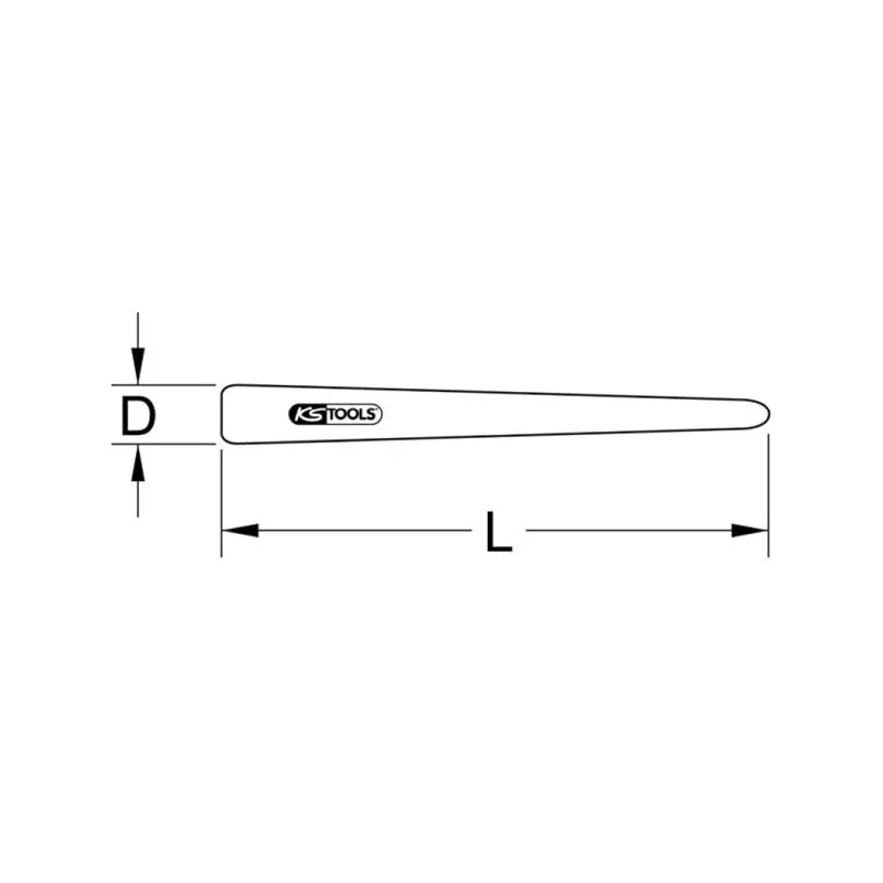 Manchon pour extrémité de câble KS TOOLS 117.4245 - Visuel 1
