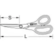 KS TOOLS 118.0067 - Ciseaux universels