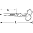 KS TOOLS 118.0078 - Ciseaux universels