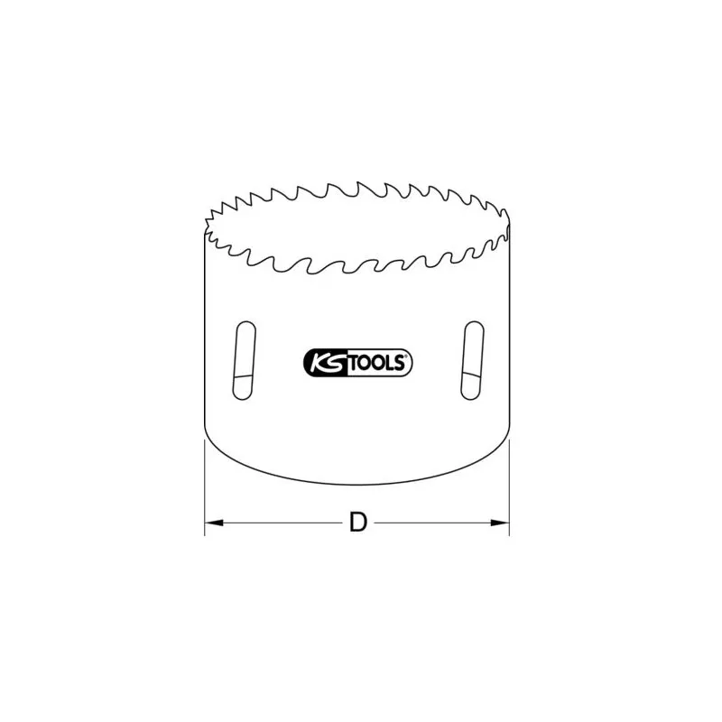 Scie cloche KS TOOLS 129.5014 - Visuel 2
