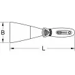 KS TOOLS 144.0628 - Spatule de plâtrier