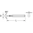 KS TOOLS 156.0175 - Pointeau