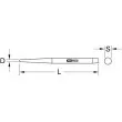 KS TOOLS 156.0354 - Pointeau