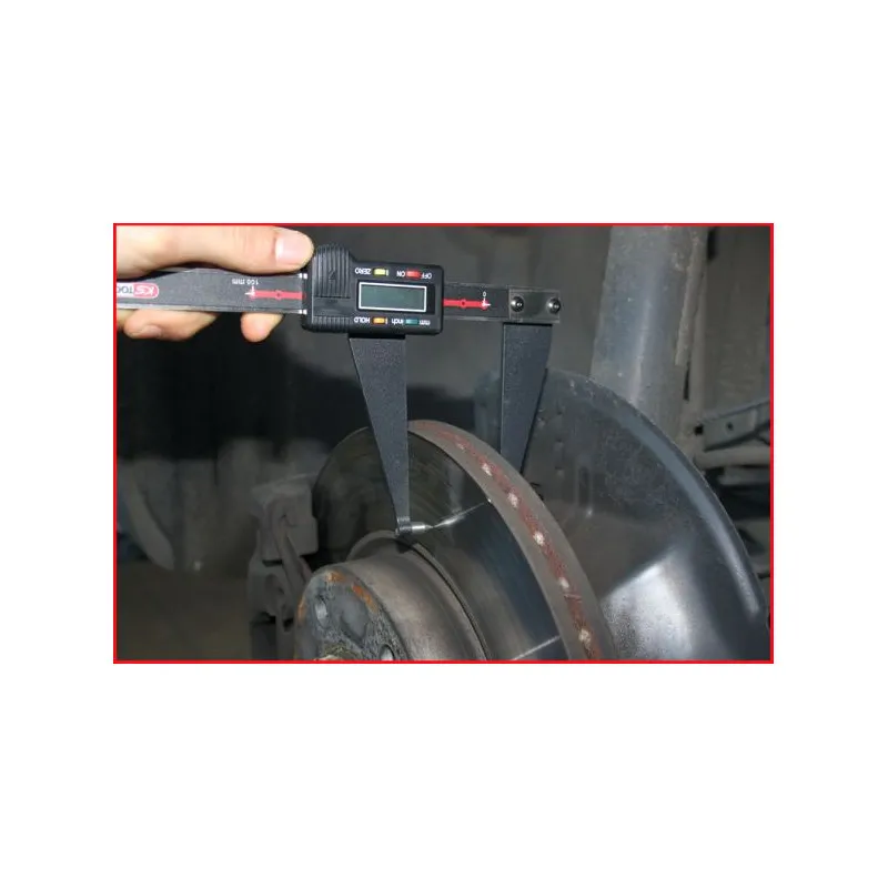 Pied à coulisse, épaisseur du disque de frein KS TOOLS 300.0539 - Visuel 2