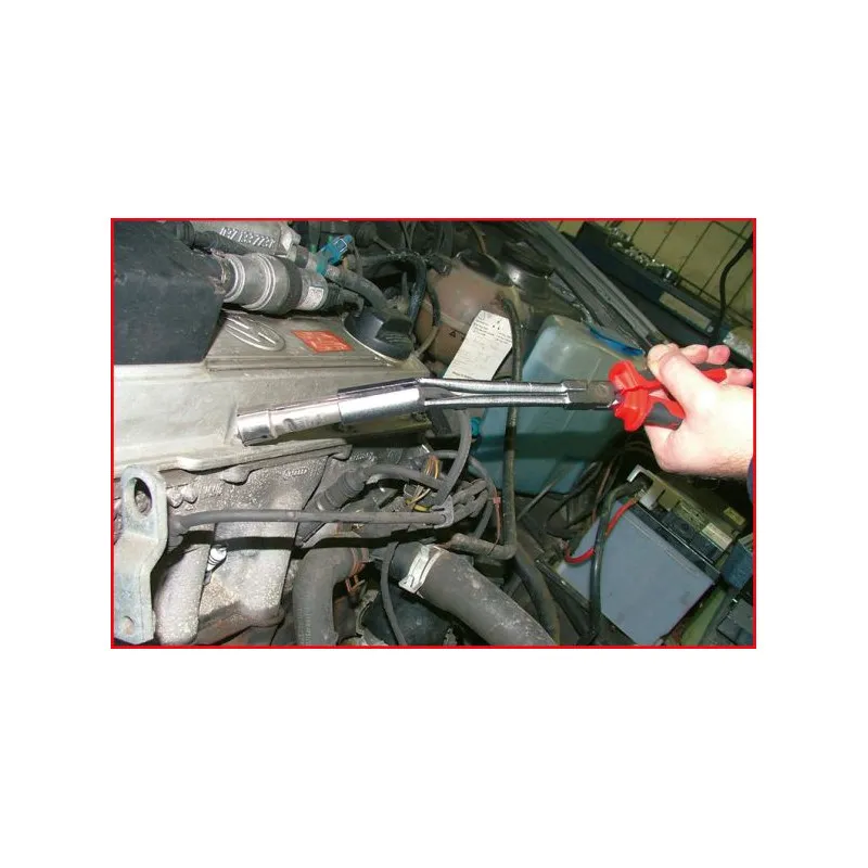 Pince, cosse de bougie d'allumage KS TOOLS 500.7510 - Visuel 2