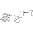 KS TOOLS 515.3061 - Ponceuse excentrique (air comprimé)