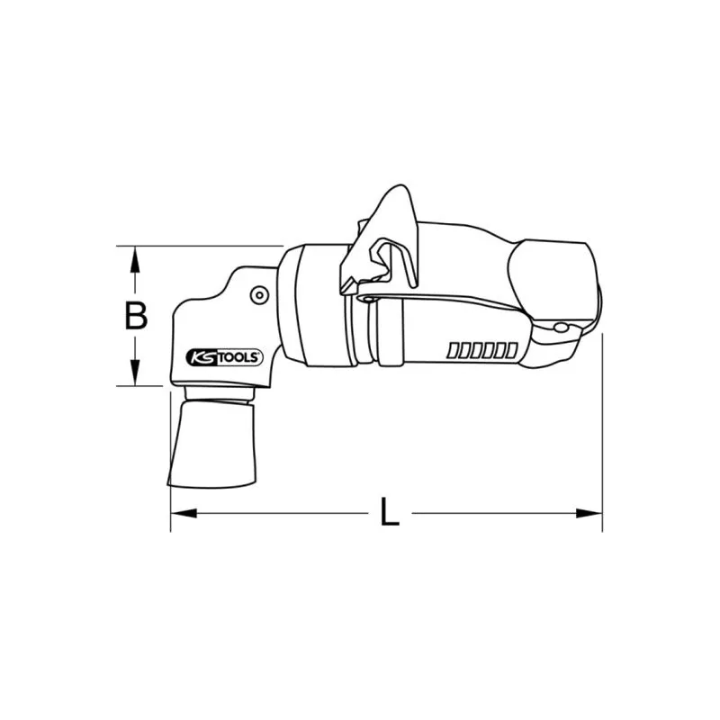 Disqueuse (air comprimé) KS TOOLS 515.5070 - Visuel 2