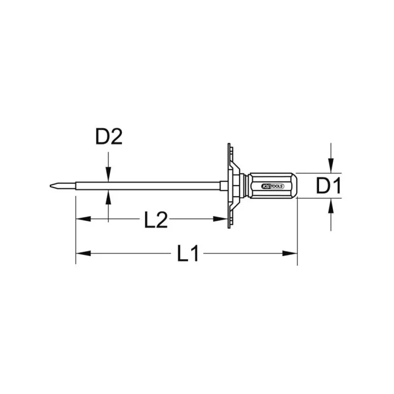 Tournevis dynamométrique KS TOOLS 516.3265 - Visuel 2