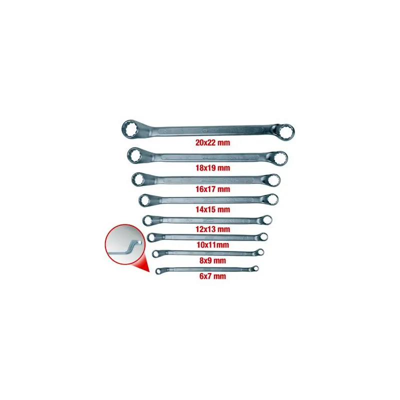 Kit de clés polygonales doubles KS TOOLS 517.0248 - Visuel 1