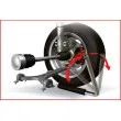 KS TOOLS 700.1465 - Levier de test de jeu des essieux