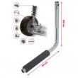 KS TOOLS 700.1465 - Levier de test de jeu des essieux