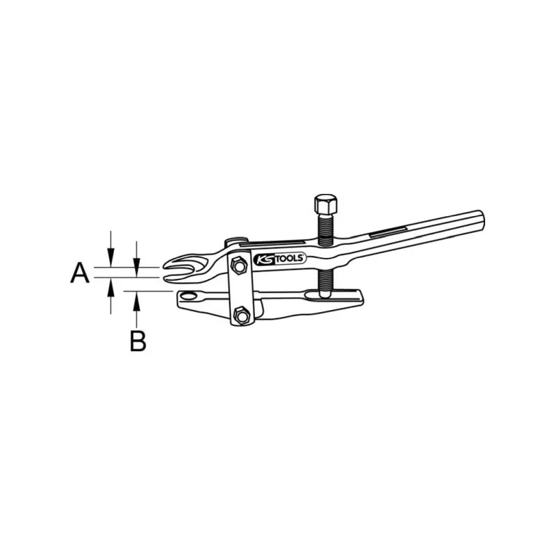 Éjecteur, rotule KS TOOLS 700.5620 - Visuel 1