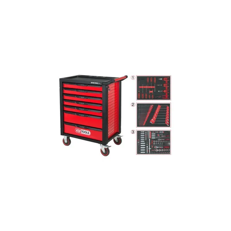 Servante d'atelier KS TOOLS 826.7215 - Visuel 1