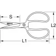 KS TOOLS 962.9017 - Ciseaux universels