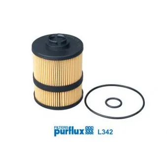 Filtre à huile PURFLUX L342 pour OPEL VECTRA 3.0 V6 CDTI - 177cv