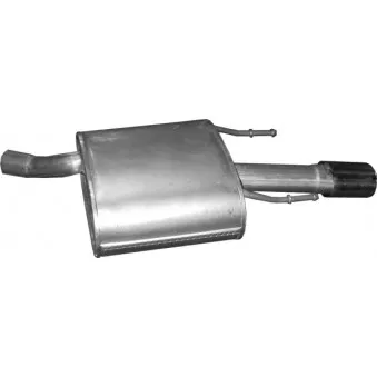 Silencieux arrière arrière gauche POLMO 17.355 pour OPEL INSIGNIA 1.8 - 140cv