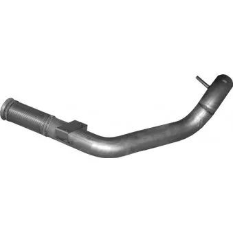 Tuyau d'échappement POLMO 64.65 pour IVECO EUROSTAR LD 440 E 39 T, LD 440 E 39 T/P - 390cv