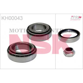 Roulement de roue arrière NSK OEM 7667784