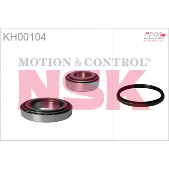 NSK KH00104 - Roulement de roue arrière