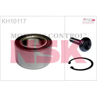 Roulement de roue avant NSK OEM 8L0498625B