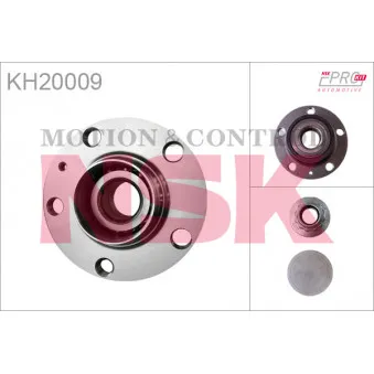 Roulement de roue arrière NSK KH20009 pour MERCEDES-BENZ MK 1.4 TDI - 75cv