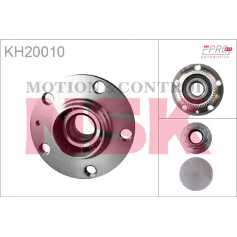Roulement de roue arrière NSK KH20010 pour MAN M90 1.9 TDI - 110cv