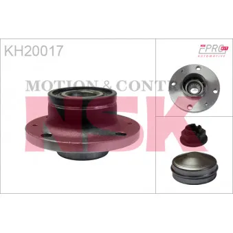 NSK KH20017 - Roulement de roue arrière