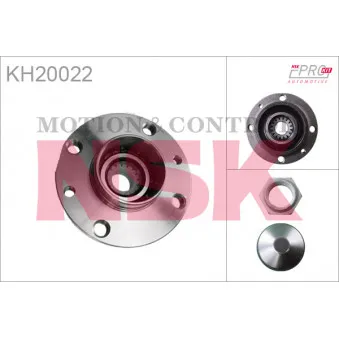 NSK KH20022 - Roulement de roue arrière