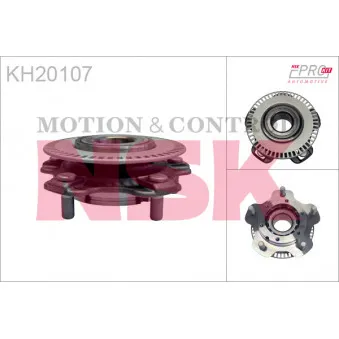 Roulement de roue avant NSK OEM 4340165D10