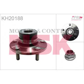 Roulement de roue arrière NSK OEM MR316631