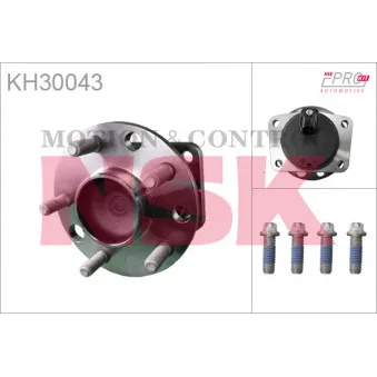 NSK KH30043 - Roulement de roue arrière