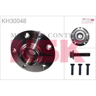 Roulement de roue avant NSK KH30048 pour MAN LION´S STAR 2.0 TDI 4motion - 150cv