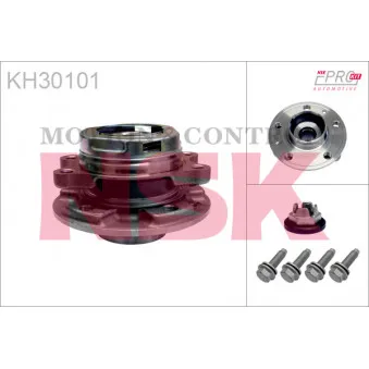Roulement de roue avant NSK KH30101 pour RENAULT LAGUNA 3.0 DCI - 235cv
