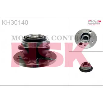 Roulement de roue arrière NSK KH30140 pour MERCEDES-BENZ SPRINTER 509 CDI - 88cv