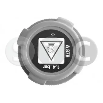 STC T431630 - Bouchon, réservoir de liquide de refroidissement
