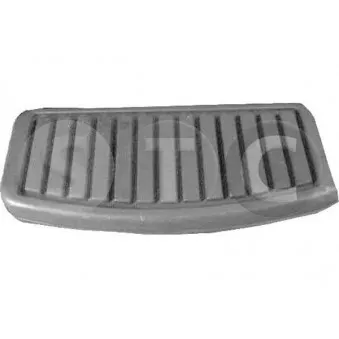 Revêtement de pédale, pédale de frein STC [T441832]