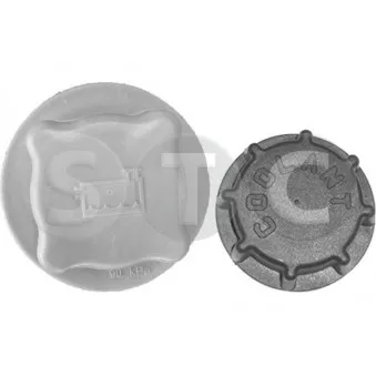 Bouchon, réservoir de liquide de refroidissement STC [T4500214]