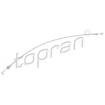 TOPRAN 410 265 - Tirette à câble, déverrouillage porte avant droit