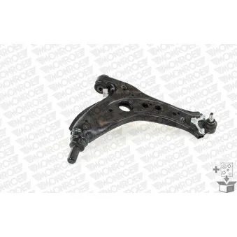 Triangle ou bras de suspension (train avant) MONROE OEM 6Q0407151E