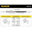 MONROE ML5150 - Vérin de hayon, de coffre