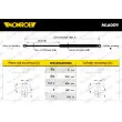 MONROE ML6009 - Vérin, capot-moteur