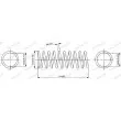 MONROE SP2320 - Ressort de suspension